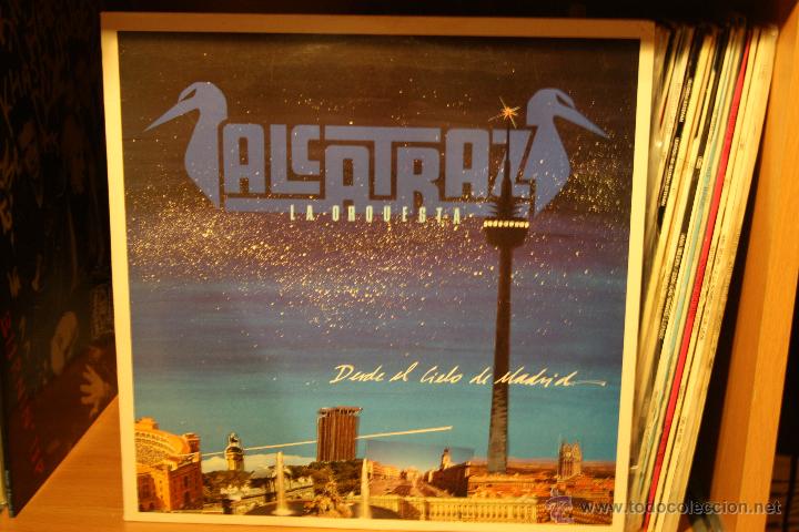 Discos de vinilo: ALCATRAZ,  DESDE EL CIELO DE MADRID, LP - Foto 1