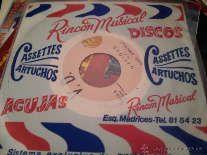 Disques de vinyle: JULIO JARAMILLO-NAVIDAD  RARISIMO SINGLE VENEZOLANO