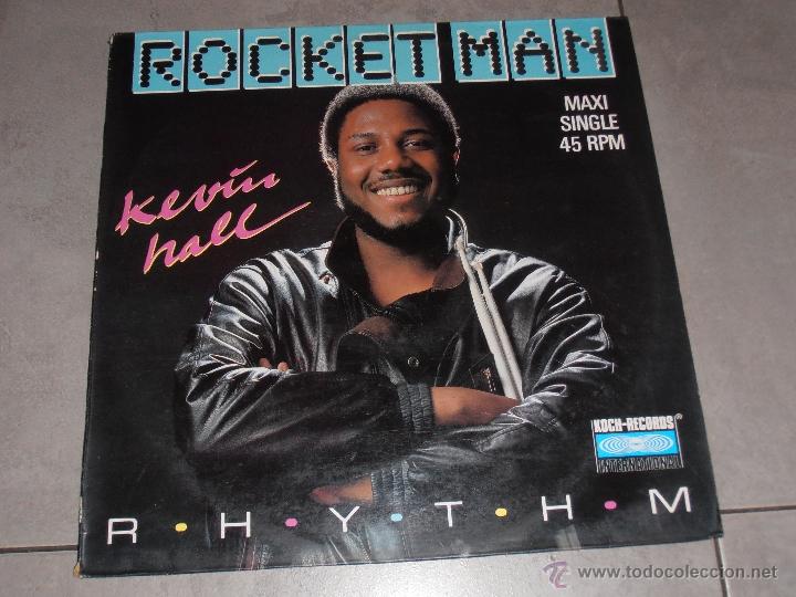 Discos de vinilo: KEVIN HALL - ROCKET MAN - MAXI - Foto 1