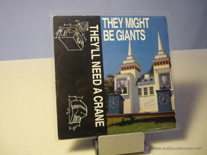 Discos de vinilo: THEY MIGHT BE GIANTS THEYLL NEED A CRANE SINGLE - Foto 1