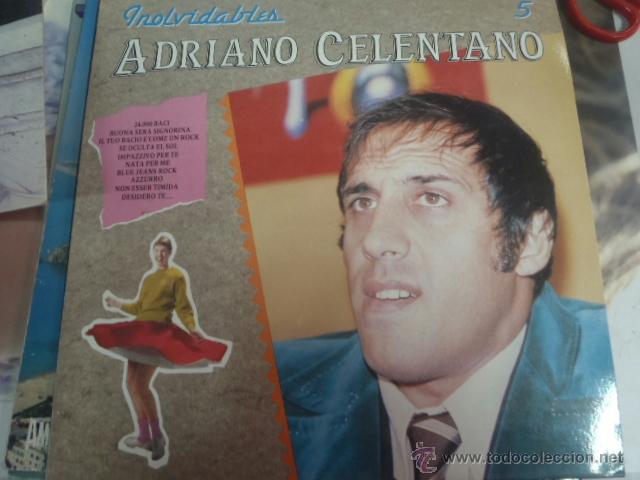 Discos de vinilo: INOLVIDABLES ADRIANO CELENTANO - Foto 1
