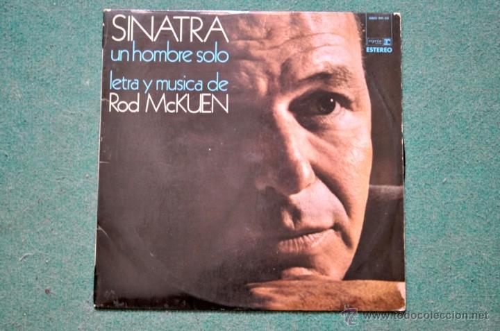 Discos de vinilo: FRANK SINATRA - UN HOMBRE SOLO - Foto 1