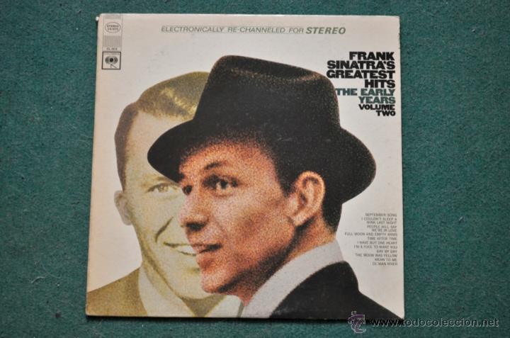 Discos de vinilo: FRANK SINATRA - GREATEST HITS / THE EARLY YEARS VOLUME TWO - Foto 1