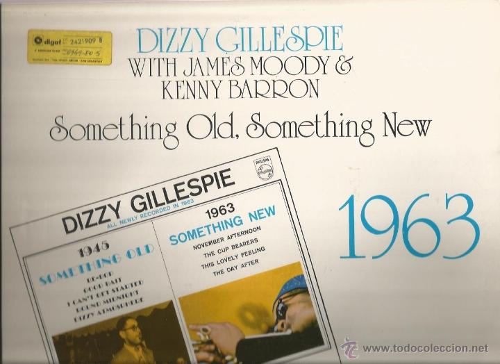 Discos de vinilo: LP DIZZY GILLESPIE : SOMETHING OLD, SOMETHING NEW - Foto 1