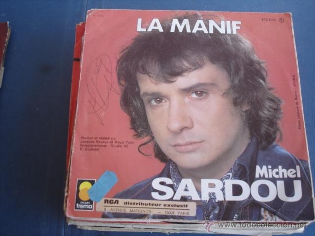 Discos de vinilo: MICHEL SARDOU  JE VAIS T&acute;AIMER - Foto 1