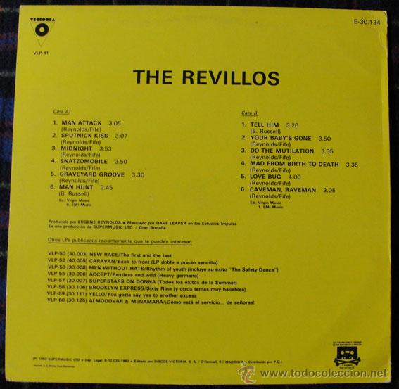 Discos de vinilo: THE REVILLOS - ATTACK! - - Foto 2