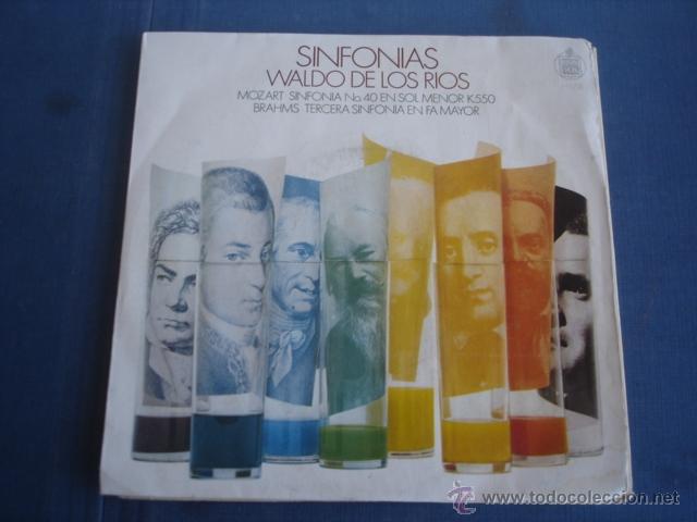 Discos de vinilo: WALDO DE LOS RIOS   SINFONIAS - Foto 1