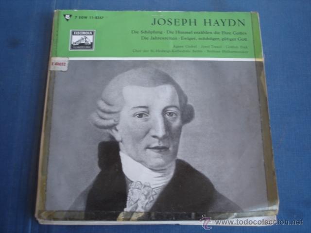 Discos de vinilo: JOSEPH HAYDN    DIE SCH&Ouml;PFUN - Foto 1