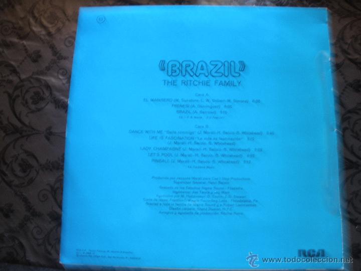 Discos de vinilo: RITCHIE FAMILY BRAZIL - Foto 2
