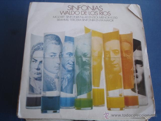 Discos de vinilo: WALDO DE LOS RIOS  SINFONIAS - Foto 1