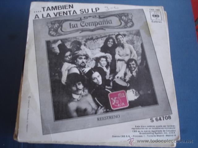 Discos de vinilo: LA COMPA&Ntilde;IA EL SOLDADITO - Foto 2