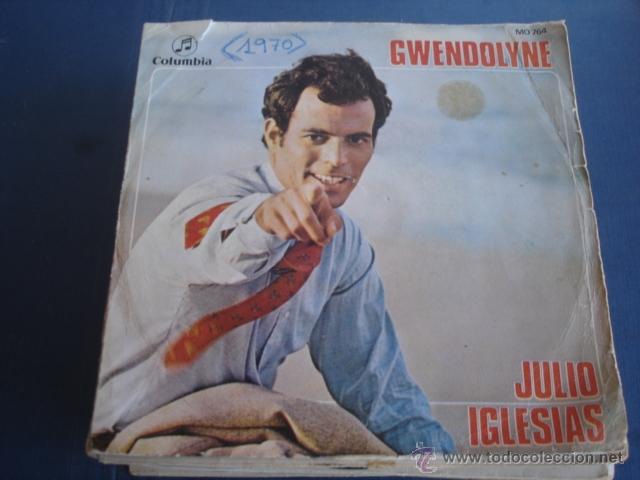 Discos de vinilo: JULIO IGLESIAS  GWENDOLYNE  /  BLA, BLA, BLA - Foto 1