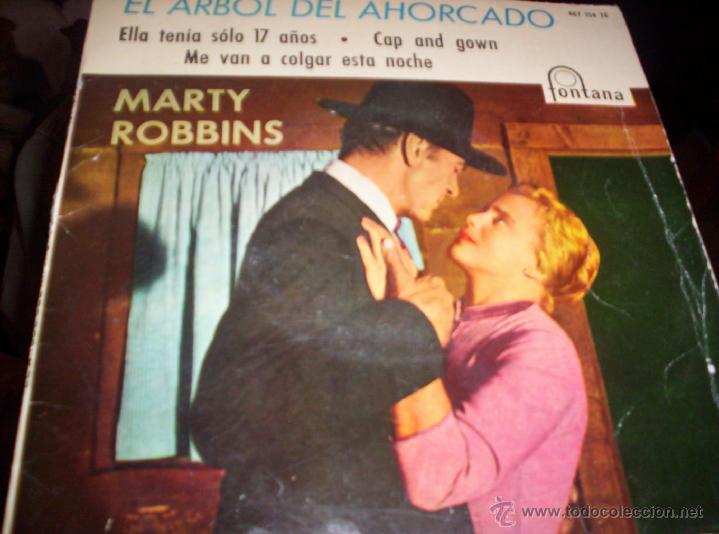 Discos de vinilo: EL ARBOL DEL AHORCADO - MARTY ROBBINS - - Foto 1