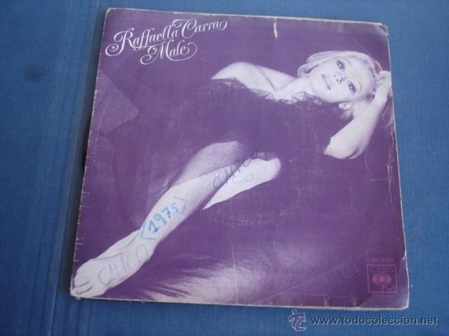 Discos de vinilo: RAFFAELLA CARRA  MALE - Foto 1