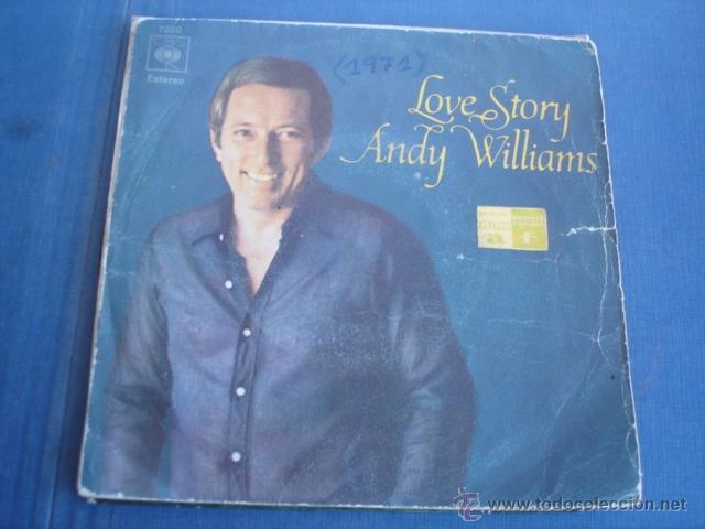 Discos de vinilo: ANDY WILLIAMS  LOVE STORY - Foto 1