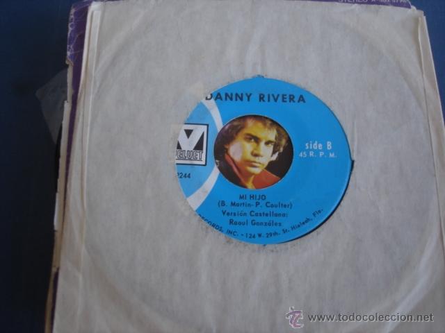 Discos de vinilo: DANNY RIVERA   AMADA AMANTE /  MI HIJO - Foto 2