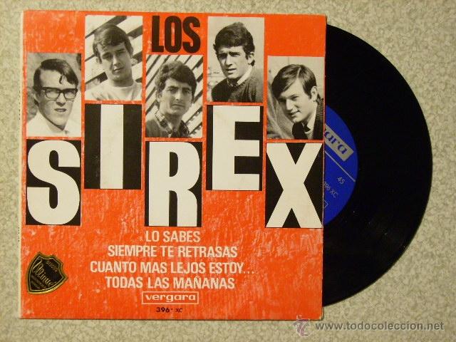 Discos de vinilo: LOS SIREX...LO SABES + 3...EX+ - Foto 1