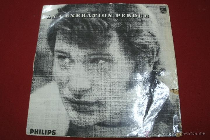 Discos de vinilo: JOHNNY HALLYDAY - LA GENERATION PERDUE 1966 PHILIPS - FRANCIA - RARO - Foto 1