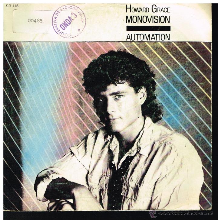 Discos de vinilo: Howard Grace - Monovision / Automation - Single 1985 - Foto 1