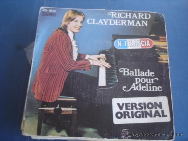 Discos de vinilo: RICHARD CLAYDERMAN  BALLADE POUR ADELINE - Foto 1