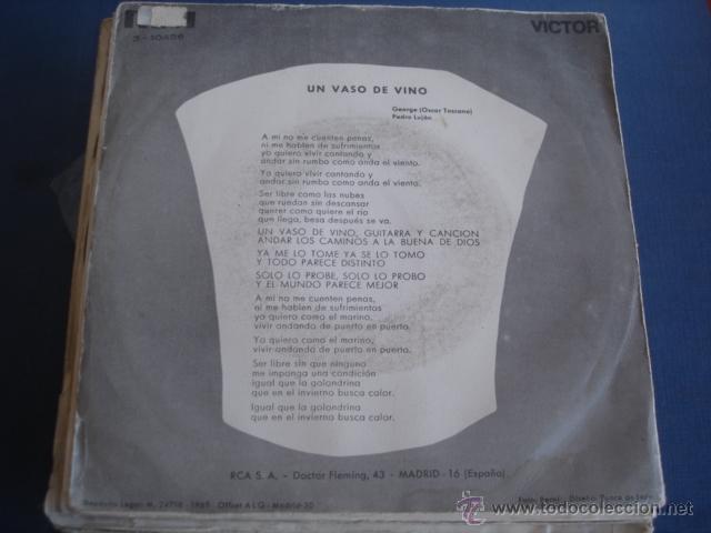 Discos de vinilo: HENRY STEPHEN  UN CASO DE VINO - Foto 2