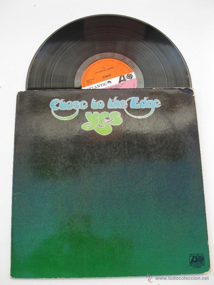 Discos de vinil: LP - YES - CLOSE TO THE EDGE - HISPAVOX - AÑO 1972.