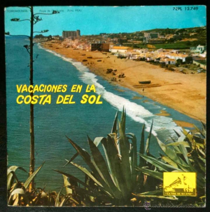 Disques de vinyle: VACACIONES EN LA COSTA DEL SOL. DIRECTOR J. CASAS AUG&Eacute;, EMMA MALERAS Y SU BALLET ESPA&Ntilde;OL - EP