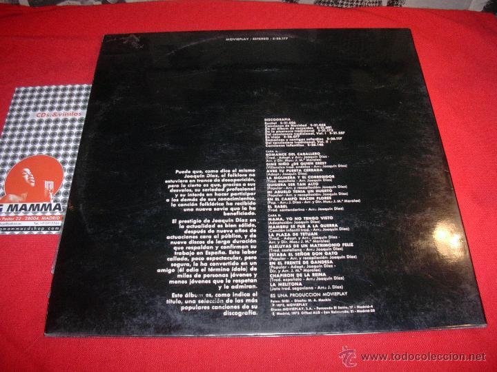 Discos de vinilo: joaquin diaz seleccion lp - Foto 2