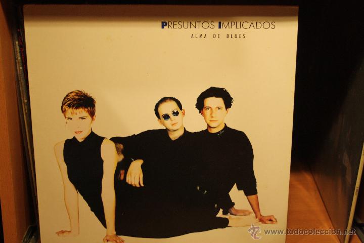 Discos de vinilo: PRESUNTOS IMPLICADOS, ALMA DE BLUES, 89, LP - Foto 1
