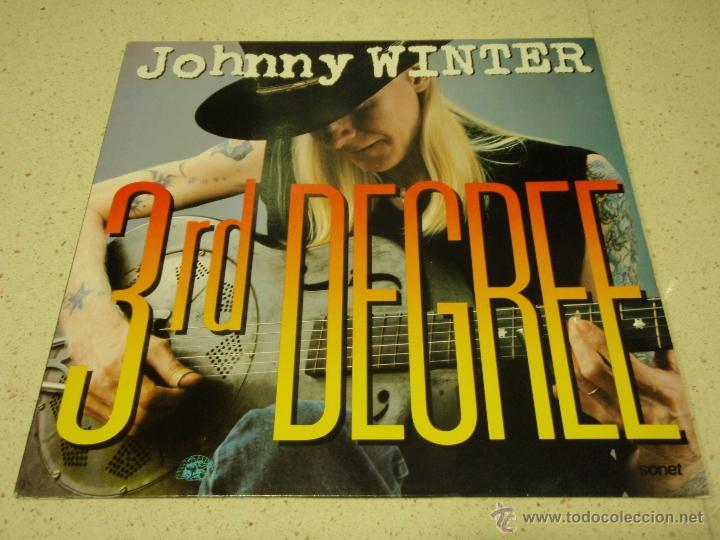 Discos de vinilo: Johnny Winter &lrm;&ndash; 3rd Degree Holanda,1986 Sonet* - Foto 1