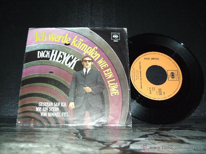 Discos de vinilo: HEYCK, DICK Ich werde k&auml;mpfen wie ein L&ouml;we * 1968 - Foto 1