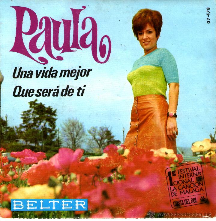 Discos de vinilo: PAULA - UNA VIDA MEJOR - Foto 1