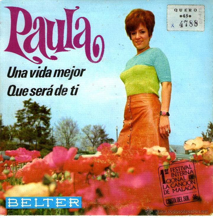 Discos de vinilo: PAULA - UNA VIDA MEJOR - Foto 2