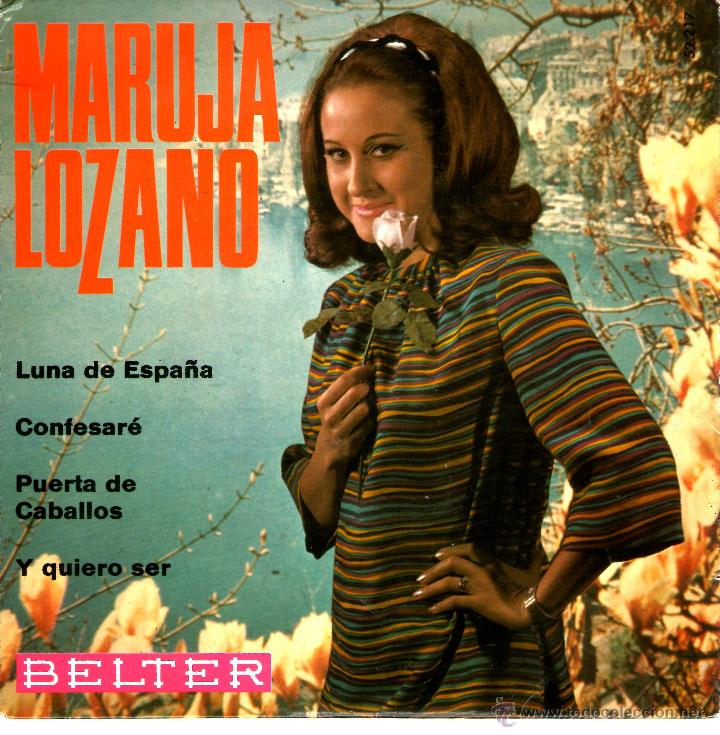 Discos de vinilo: MARUJA LOZANO LUNA DE ESPA&Ntilde;A - Foto 1