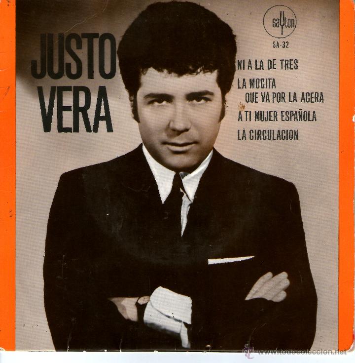 Discos de vinilo: JUSTO VERA. NI A LA DE TRES - Foto 1