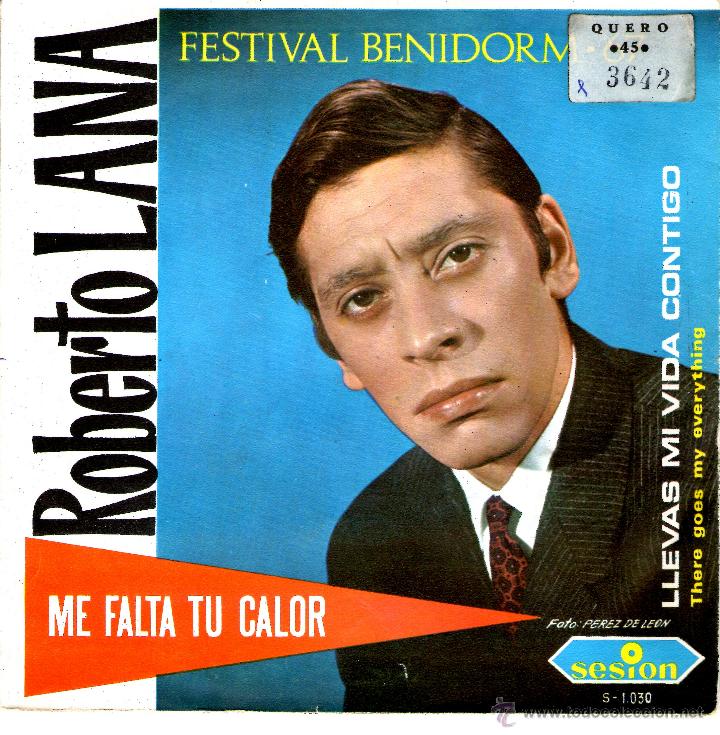 Discos de vinilo: ROBERTO LANA BENIDORM . 67 - Foto 2