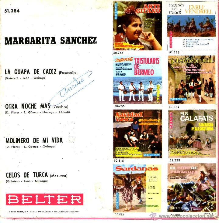 Discos de vinilo: MARGARITA SANCHEZ - Foto 2