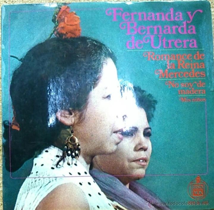 Discos de vinilo: FERNANDA Y BERNARDA DE UTRERAS. - Foto 1