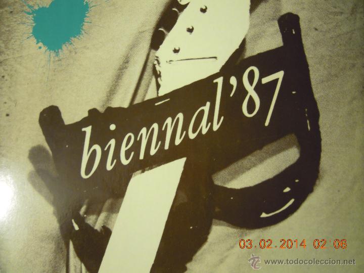 Dischi in vinile: UXV VV.AA. BIENNAL 87 2 LPs AMARILLOS TRANSPARENTES ELECTRONIC POP ROCK NEW WAVE IPS co P101