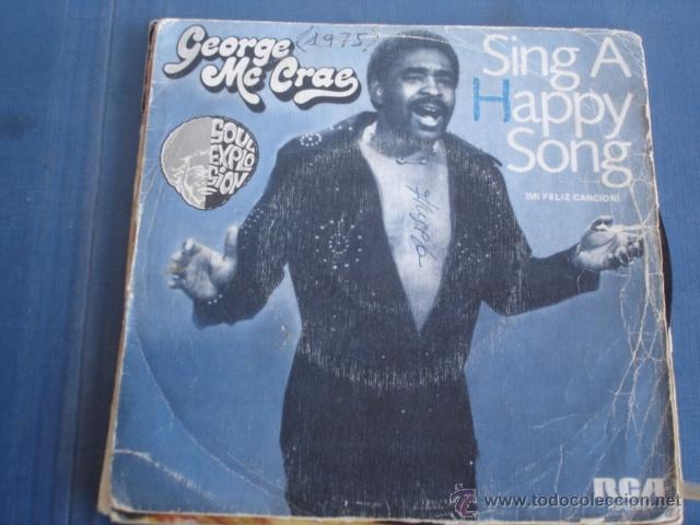 Discos de vinilo: GEORGE MCCRAE  SING A HAPPY SONG - Foto 1