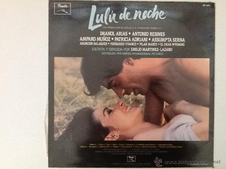 Discos de vinilo: LULU DE NOCHE BSO - Foto 2