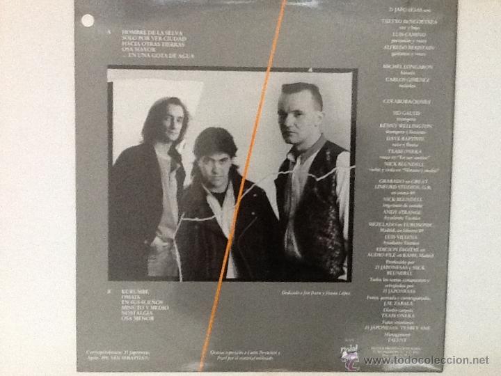 Discos de vinilo: 21 JAPONESAS - HOMBRE DE LA SELVA - Foto 2