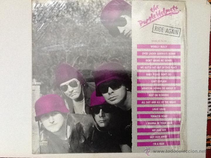 Discos de vinilo: THE PURPLE HELMETS - RIDE AGAIN LP - Foto 1