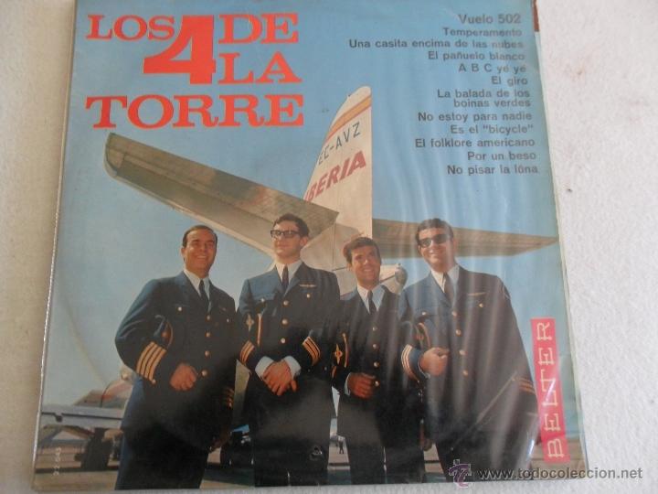 Discos de vinilo: LOS 4 DE LA TORRE - 1966 - Foto 1