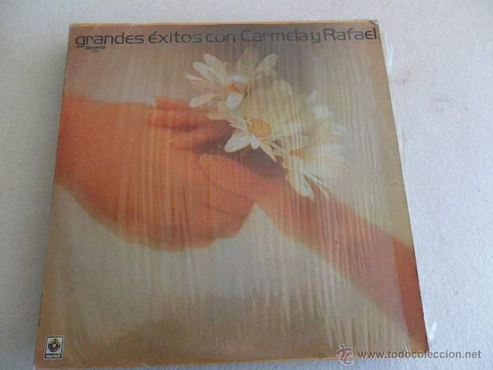 Discos de vinilo: CARMELA Y RAFAEL - GRANDES EXITOS 1979 - Foto 1