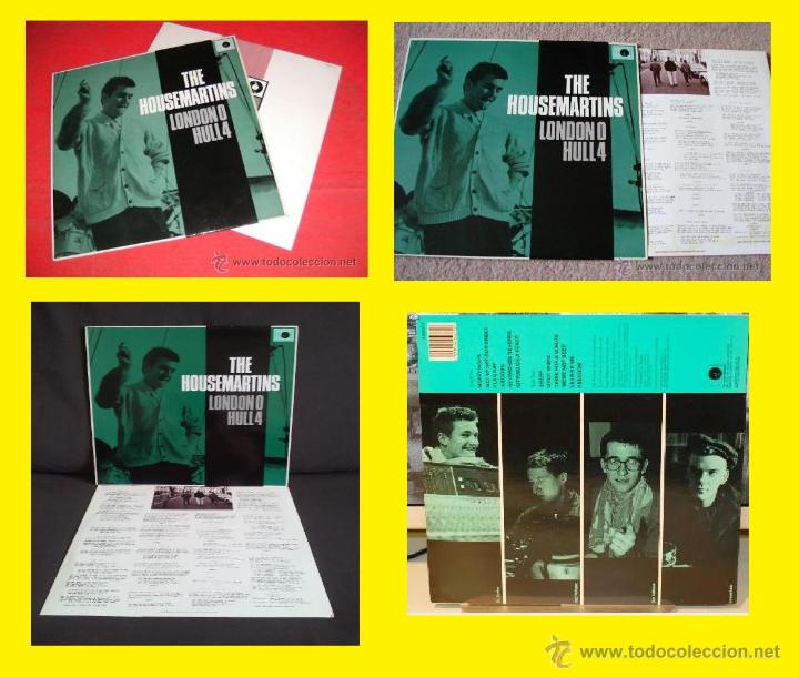 Discos de vinilo: THE HOUSEMARTINS / London O Hull 4 !! 1&ordm; LP 1986 !! COMPLETA ORIG. EDIT + ENCARTE !! EXC !!!!!!!