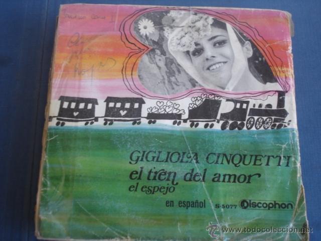 Discos de vinilo: GIGLIOLA CINQUETTI  EL TREN DEL AMOR - Foto 1