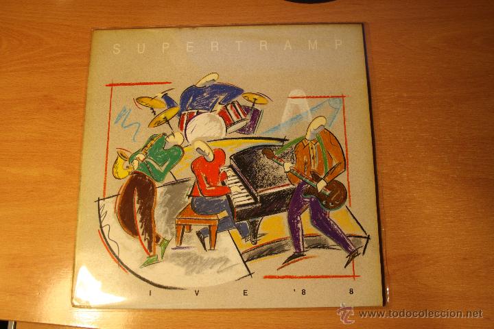 Discos de vinilo: SUPERTRAMP, LIVE 88, 88, SPAIN, LP - Foto 1