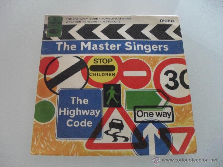 Discos de vinilo: THE MASTER SINGERS - THE HIGHWAY CODE + 3 EP 1966 - Foto 1