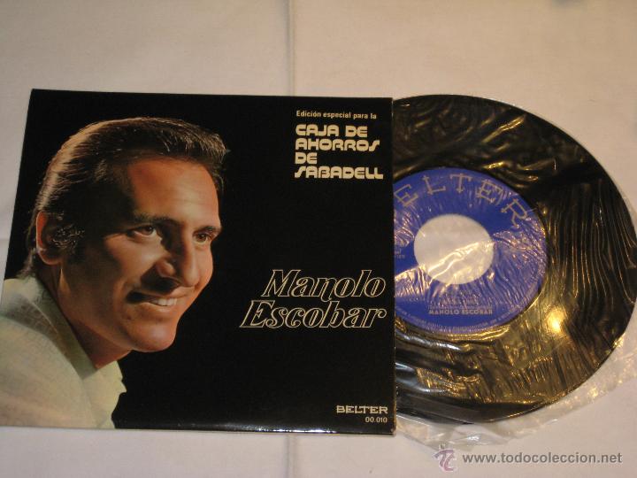 Discos de vinilo: Manolo Escobar Single Mi carro - Foto 1